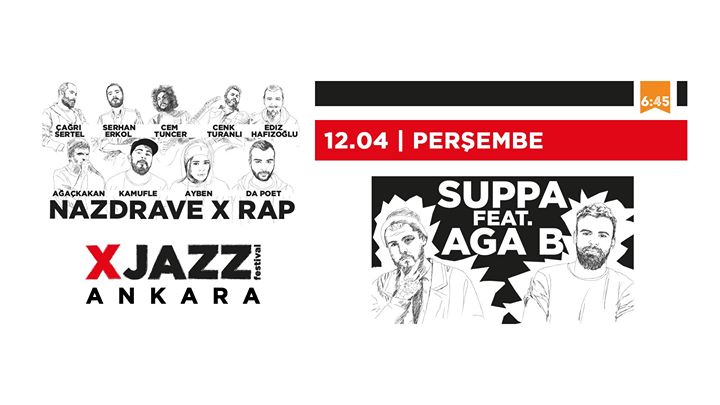 XJAZZ : Nazdrave x Rap & Suppa Feat Aga B