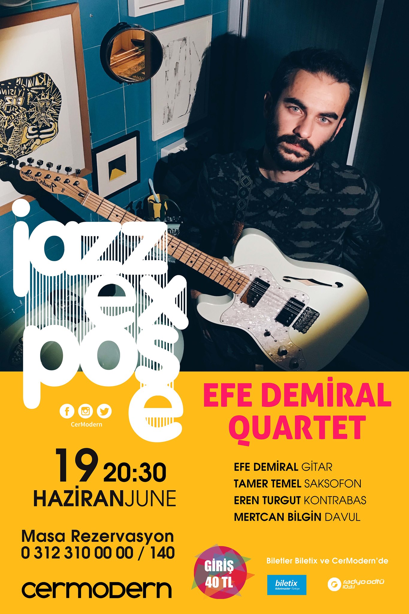 JazzExpose: Efe Demiral Quartet