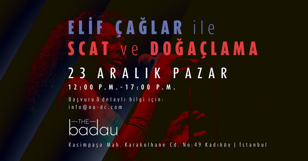 Elif Çağlar İle Scat Ve Doğaçlama / v2