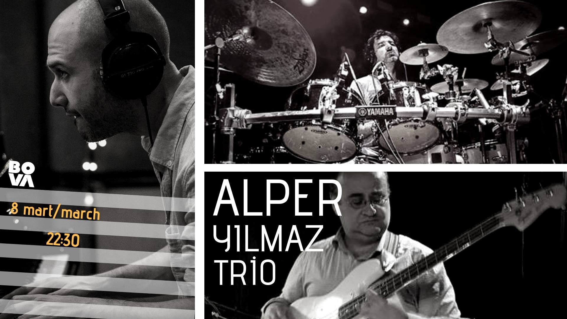 Alper Yılmaz Trio feat. E Orkut & V Öktem - 50. Yaşgünü Konseri