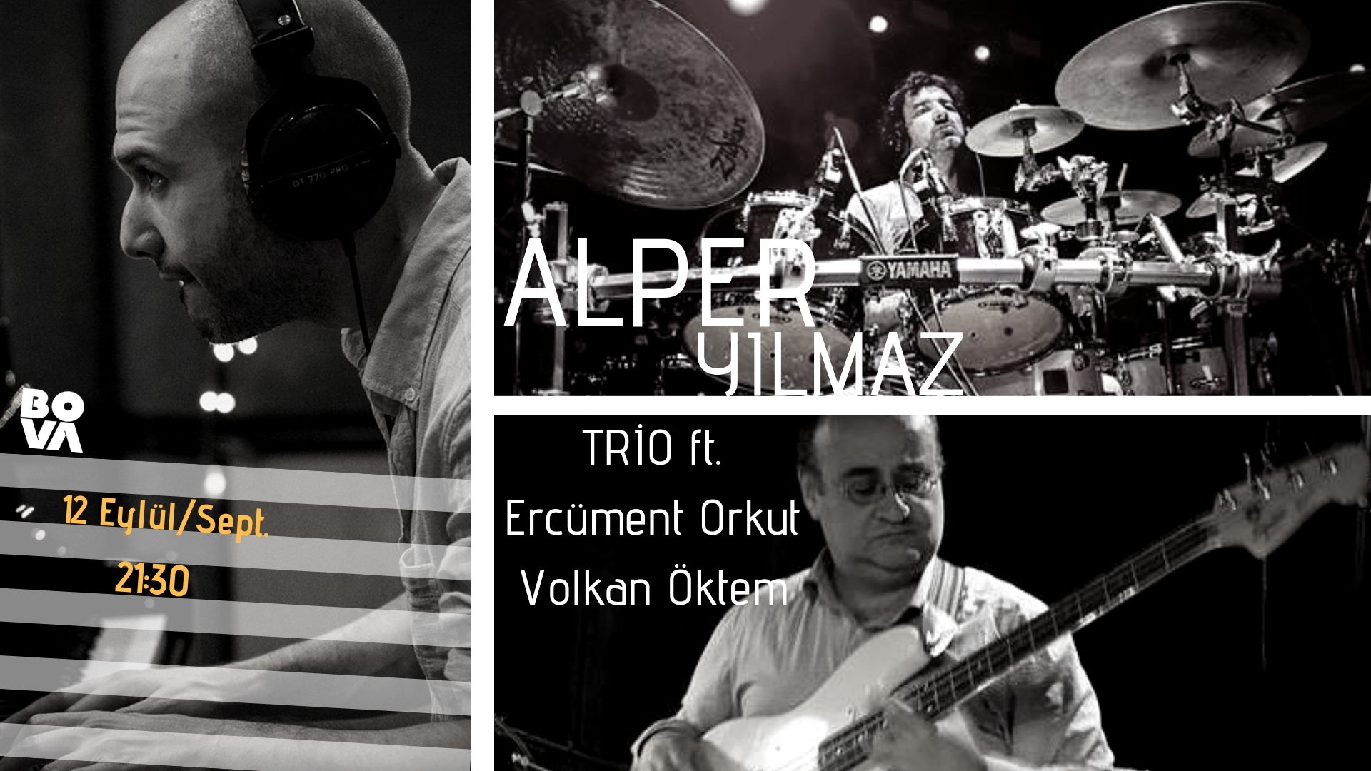 Alper Yılmaz Trio feat. Ercüment Orkut & Volkan Öktem
