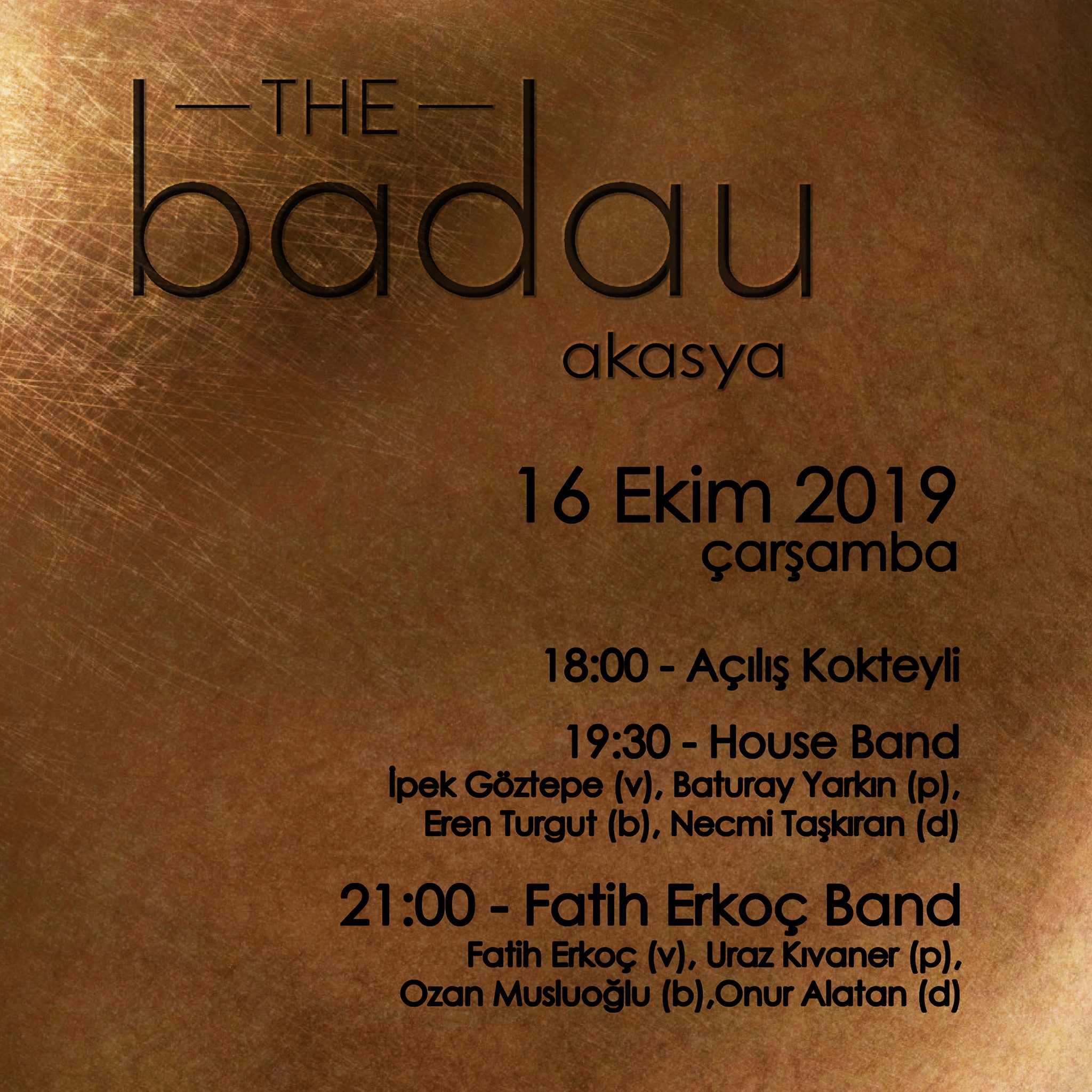 The Badau Akasya Açılış Kokteyli