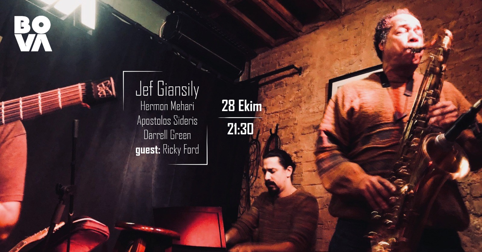 Giansily & Mehari & Sideris & Green guest: Ricky Ford